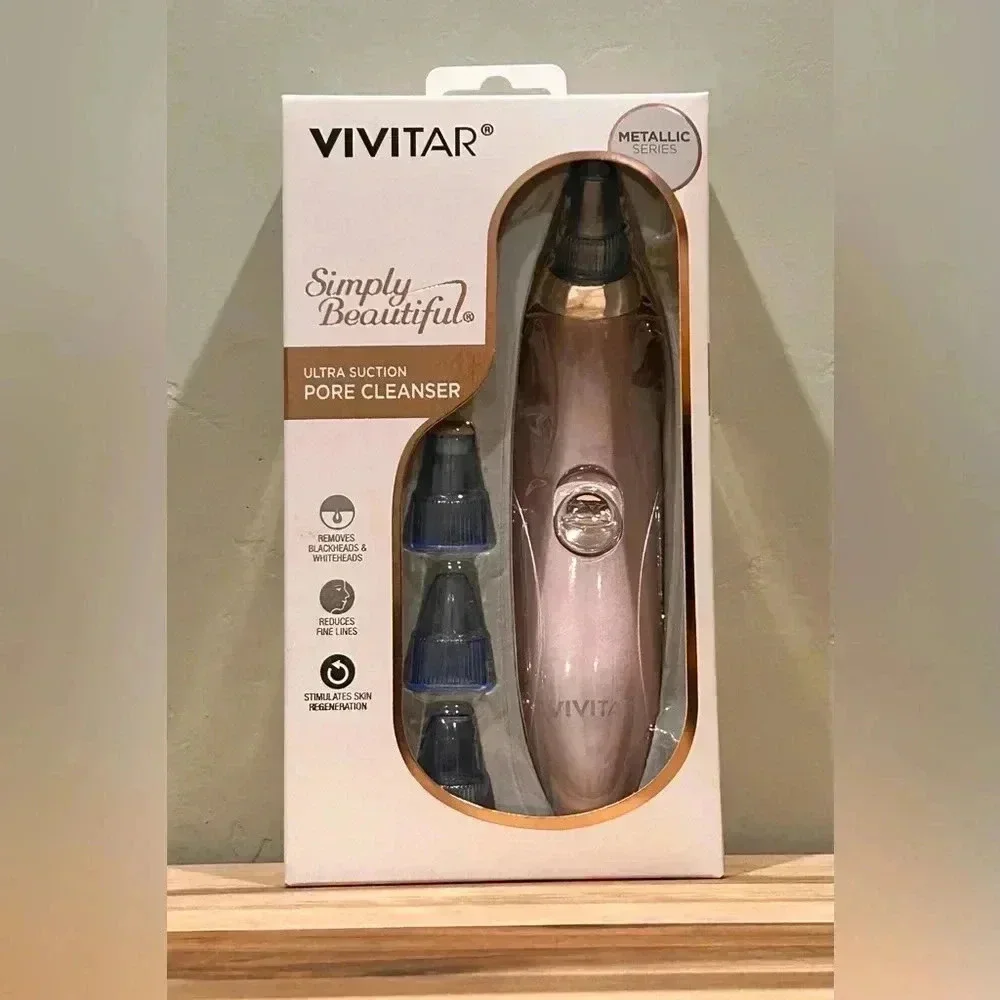 Vivitar Simply Beautiful Ultra Suction Pore Cleanser. Viral TikTok trend. NWTS!